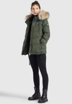 Bestpreis 👍 Khujo WINSEN6 - Winterjacke - Dunkeloliv, Damen 😍 -Khujo Exquisiter Laden 80d05abad71c4e009e91a58688949f9f