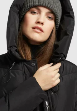 Budget 👏 Khujo JORDIS - Wintermantel - Schwarz, Damen 👍 -Khujo Exquisiter Laden 8111b2e365d147bca6f9c1786748e897