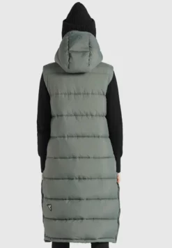 Am billigsten 💯 Khujo MAGNETA MATT - Weste - Graugrün, Damen ✨ -Khujo Exquisiter Laden 81305d16641b44e0b050702475d531f3