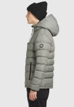 Rabatt 🤩 Khujo WANG - Winterjacke - Graugrün Polyester, Herren ✔️ -Khujo Exquisiter Laden 823f7d5cae2f4148b17b8bb87256a6e8