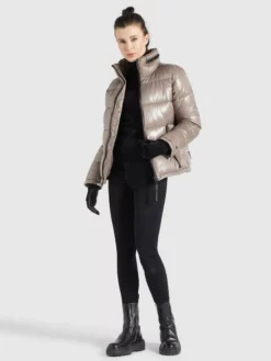 Besorgen 🎉 Khujo BLONDIE - Winterjacke - Taupe Glänzend, Damen 🌟 -Khujo Exquisiter Laden 8324a186b003448bac50b8f7dab9bcfa