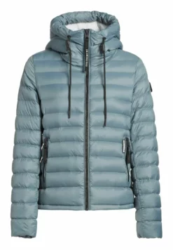 Coupon 🛒 Khujo LOVINA2 SHINE - Leichte Jacke - Blaugrau, Damen 🎁 17 Coupon 🛒 Khujo LOVINA2 SHINE - Leichte Jacke - Blaugrau, Damen 🎁 -Khujo Exquisiter Laden 84945f19ba764900bc862d45a9952d54