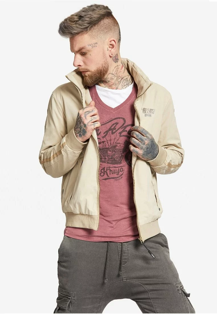 Schlussverkauf 🌟 Khujo COVIS - Leichte Jacke - Beige, Herren 👍 1 Schlussverkauf 🌟 Khujo COVIS - Leichte Jacke - Beige, Herren 👍