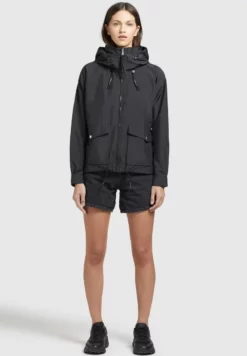 Bestes Angebot 🧨 Khujo BLAIR - Übergangsjacke - Schwarz, Damen ⭐ -Khujo Exquisiter Laden 882ae71c14b94454805fbeed7747ab9d