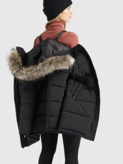 Top 10 🔥 Khujo MANTEL JARVANA - Wintermantel - Schwarz, Damen 🎉 -Khujo Exquisiter Laden 8a663630844d4746a534469d4e80d9ab