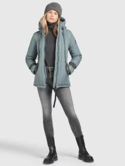 Auslauf 😀 Khujo TWEETY PRIME5 - Übergangsjacke - Blaugrau, Damen 😍 -Khujo Exquisiter Laden 8bb8492f611e4719a1201f6a760715b0