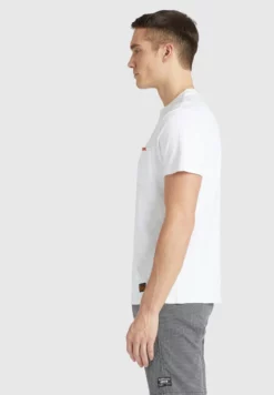 Budget 🎁 Khujo DESTIN SOLID - T-Shirt Basic - Weiß, Herren ⭐ -Khujo Exquisiter Laden 8be0e23dd35e46fdb59b9375dca2eb76