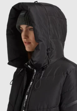 Budget 👏 Khujo JORDIS - Wintermantel - Schwarz, Damen 👍 -Khujo Exquisiter Laden 8dd520663d0541a7aec642683f5107d7