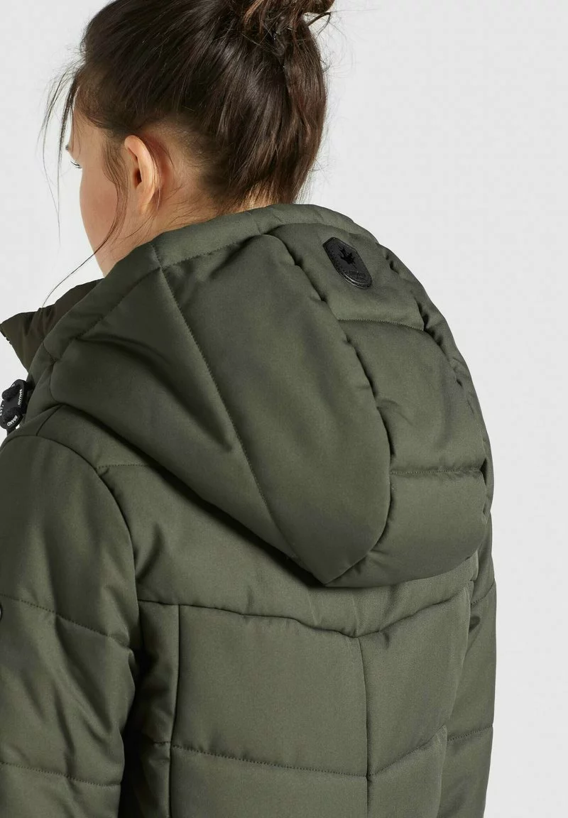 Billig ⭐ Khujo ELVA STRUCTURED - Wintermantel - Dunkeloliv, Damen 🧨 4 Billig ⭐ Khujo ELVA STRUCTURED - Wintermantel - Dunkeloliv, Damen 🧨 – Bild 4