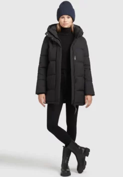 Budget 🔔 Khujo WEROLA - Wintermantel - Schwarz, Damen ⌛ -Khujo Exquisiter Laden 8f585604c7254f088c3a63dad6cc5d38