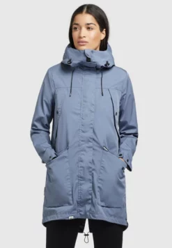 Brandneu 🤩 Khujo AIRA2 - Parka - Blau, Damen 💯