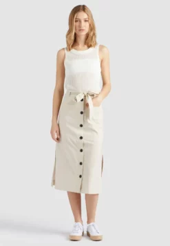 Großhandel 😍 Khujo VARSHA - A-Linien-Rock - Beige, Damen 🎁