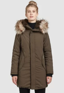 Angebote 🛒 Khujo TAIPA - Wintermantel - Khaki, Damen ❤️