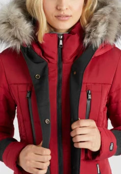 Top 10 👏 Khujo NIAMH - Wintermantel - Rot, Damen ❤️ -Khujo Exquisiter Laden 9355f1b636b24dca9f2cac04b300255a