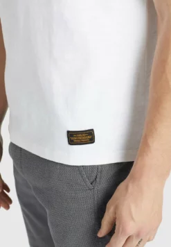 Budget 🎁 Khujo DESTIN SOLID - T-Shirt Basic - Weiß, Herren ⭐ -Khujo Exquisiter Laden 93bf01e2ed6149c0835072f46c498b72