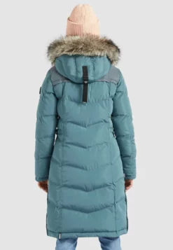 Budget 🔥 Khujo LUBECK LONG - Wintermantel - Blaugrau, Damen ⭐ -Khujo Exquisiter Laden 93e82e4970f9439386dcee005f64edb5