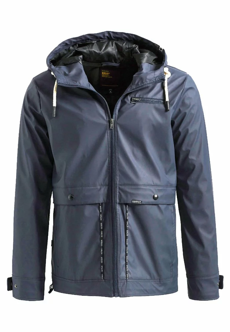 Bester Verkauf 😉 Khujo DARKIN - Regenjacke / Wasserabweisende Jacke - Dunkelblau, Herren 😍 6 Bester Verkauf 😉 Khujo DARKIN - Regenjacke / Wasserabweisende Jacke - Dunkelblau, Herren 😍 – Bild 6