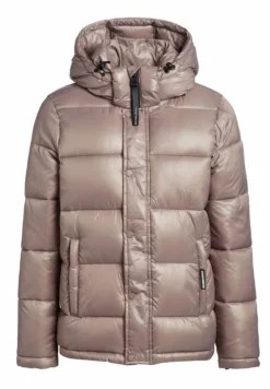 Blitzangebot ⌛ Khujo GERDA SHINY - Wintermantel - Taupe Glänzend, Damen 🔔 -Khujo Exquisiter Laden 97ad799b9a0149d18af2f0b0084b8732