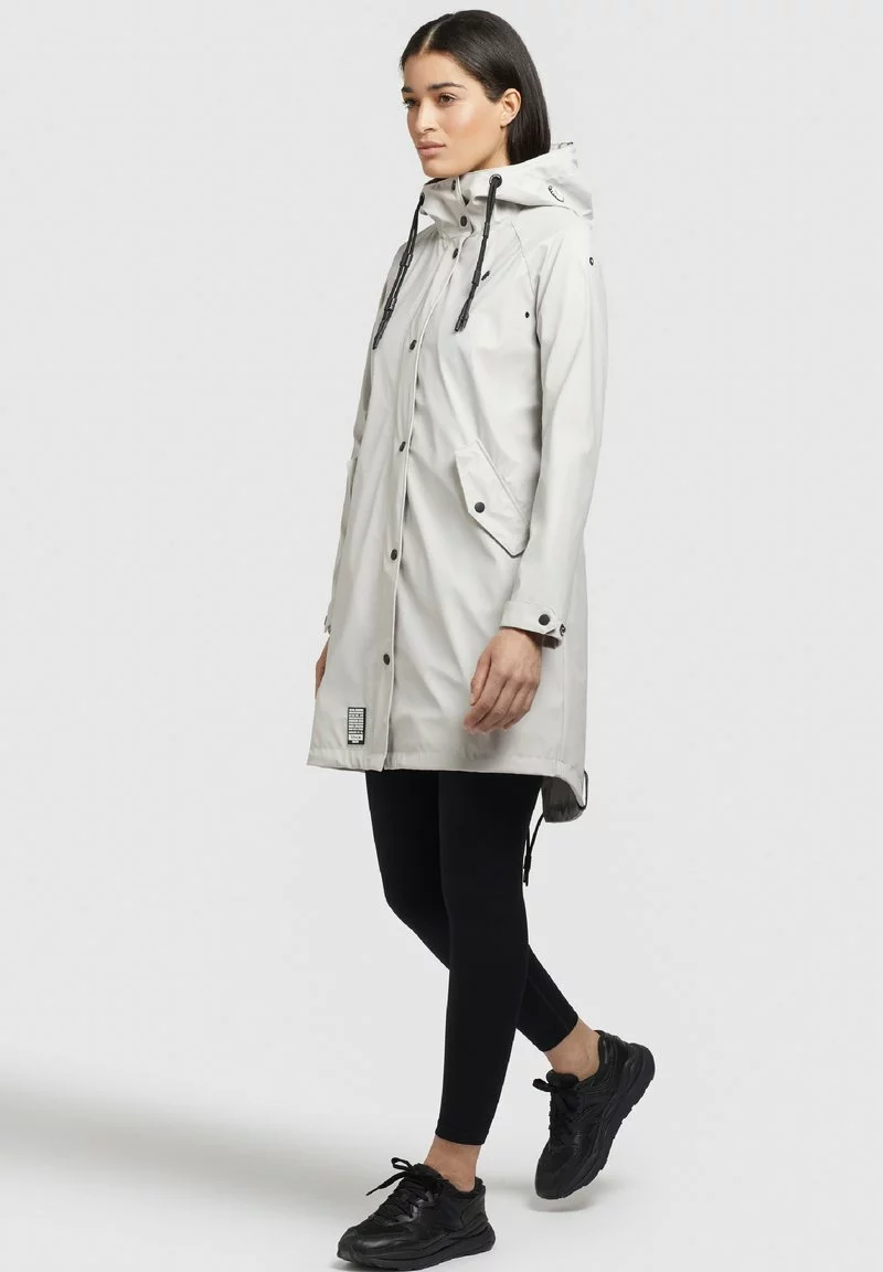 Blitzangebot 🤩 Khujo ODELIE - Regenjacke / Wasserabweisende Jacke - Hellgrau, Damen 👏 5 Blitzangebot 🤩 Khujo ODELIE - Regenjacke / Wasserabweisende Jacke - Hellgrau, Damen 👏 – Bild 5
