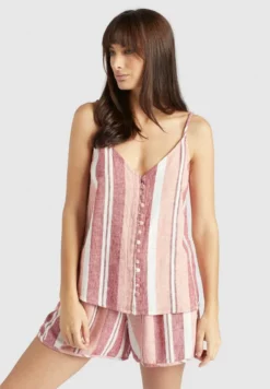 Brandneu ⌛ Khujo NESRIN - Top - Pink, Damen 💯