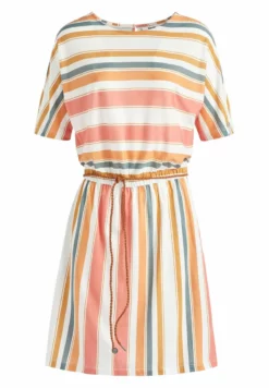 Aktion 🤩 Khujo GABY - Jerseykleid - Mehrfarbig Gestreift, Damen 😍 -Khujo Exquisiter Laden 9ae6b2ca87b1415f81a462bc2ac10542