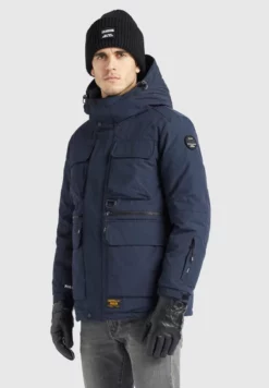 Bester Verkauf 😀 Khujo MARKS2 - Winterjacke - Dunkelblau, Herren 😍 -Khujo Exquisiter Laden 9b09aab751ac4c5186e5c80fadf97f03