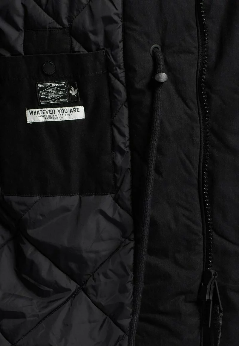 Schlussverkauf ❤️ Khujo HAAK - Wintermantel - Schwarz, Herren 👏 4 Schlussverkauf ❤️ Khujo HAAK - Wintermantel - Schwarz, Herren 👏 – Bild 4