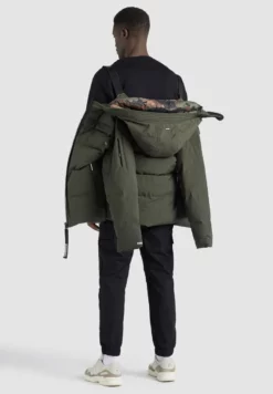 Billig 🛒 Khujo TERRY - Winterjacke - Dunkelgrün, Herren 🤩 -Khujo Exquisiter Laden 9bf5e5a2ec874829afa311e99027d68e