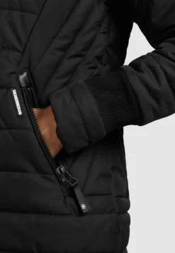 Top 10 🧨 Khujo SHINE2 STRUCTURED - Wintermantel - Schwarz, Damen 👏 -Khujo Exquisiter Laden 9ca48de0a5814360a434bbbe9553ebee