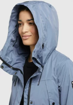 Brandneu 🤩 Khujo AIRA2 - Parka - Blau, Damen 💯 -Khujo Exquisiter Laden 9d6059fcbe2c469cbc8e6aee7d296073