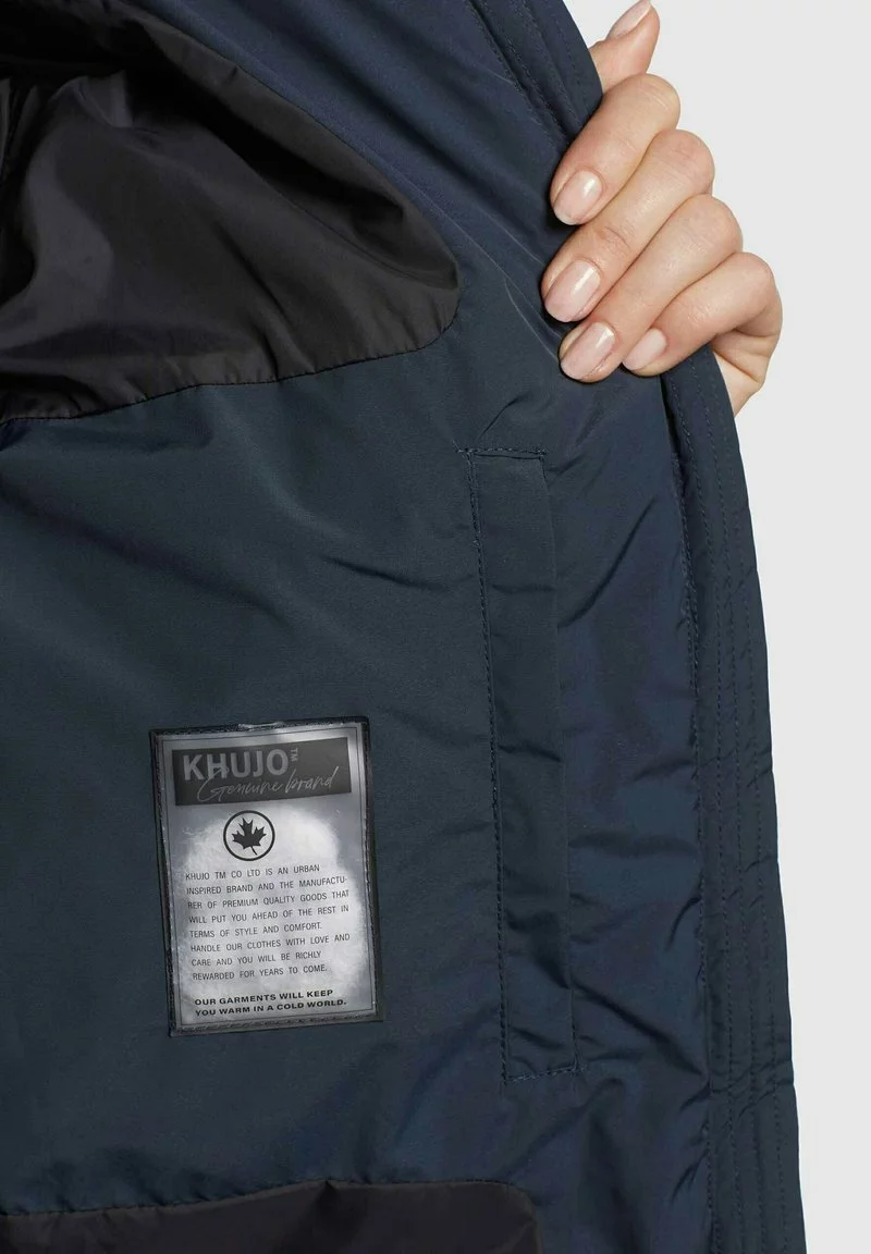 Billig ✨ Khujo BINE - Wintermantel - Blaugrau, Damen 🎁 8 Billig ✨ Khujo BINE - Wintermantel - Blaugrau, Damen 🎁 – Bild 8