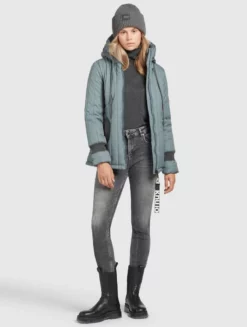 Auslauf 😀 Khujo TWEETY PRIME5 - Übergangsjacke - Blaugrau, Damen 😍 -Khujo Exquisiter Laden a3217fc2a45741c3bbc0b8a85542cb25