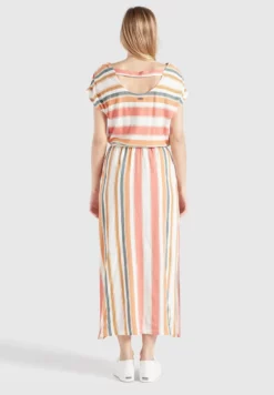 Top 10 😀 Khujo DOREEN - Maxikleid - Mehrfarbig Gestreift, Damen ✔️ -Khujo Exquisiter Laden a40a2b10c0e2483aa03776b4d99e820c