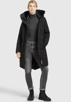 Schlussverkauf 🔔 Khujo CHARLYN2 - Wintermantel - Schwarz, Damen ❤️ -Khujo Exquisiter Laden a4685457c5514031a282c5611f809d09