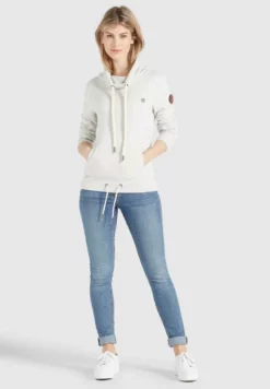 Angebote 🤩 Khujo TEMPA - Kapuzenpullover - Hellgrau Meliert, Damen ❤️ -Khujo Exquisiter Laden a54ff06479714d19b17e65547cd5b737