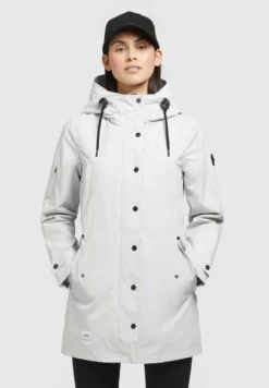 Blitzangebot 🛒 Khujo JELLE - Parka - Hellgrau, Damen ⌛