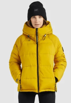 Billig 🤩 Khujo ISIDORA - Winterjacke - Gelb, Damen 😀