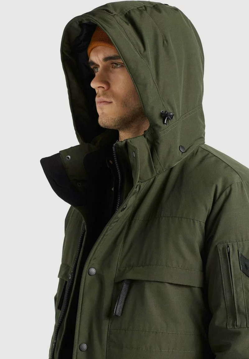 Neu 😍 Khujo BOYNTON - Winterjacke - Dunkeloliv, Herren 🛒 4 Neu 😍 Khujo BOYNTON - Winterjacke - Dunkeloliv, Herren 🛒 – Bild 4