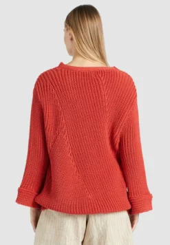 Bestpreis 😉 Khujo NIKKI - Strickpullover - Burned Orange, Damen 😍 -Khujo Exquisiter Laden ab33b0d49209417ebafe70cac491af1e