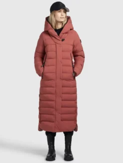 Auslauf 🥰 Khujo DIWANA MATT - Wintermantel - Blassrot, Damen 🛒