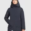 Coupon 🧨 Khujo KANDA - Wintermantel - Dark Blue, Damen 👏