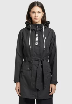 Aktion ❤️ Khujo LAUREN - Trenchcoat - Schwarz, Damen 🥰