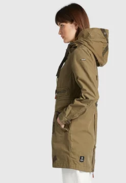 Bestes Angebot 🧨 Khujo BANELE - Parka - Khaki, Damen 🥰 -Khujo Exquisiter Laden b5a2a61e9b584fc884f82466b4fca956