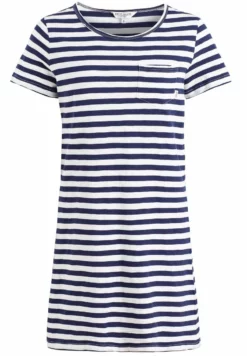 Budget 😀 Khujo VAISHALI - Jerseykleid - Blau Gestreift, Damen 😉 -Khujo Exquisiter Laden b5f008cc48b540a1ba2567318269749a