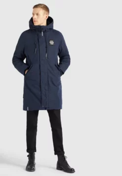 Angebote ✔️ Khujo HOOK2 - Parka - Dunkelblau, Herren 🧨