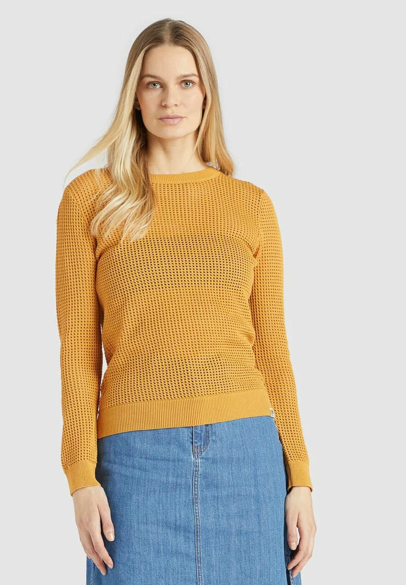 Rabatt 🎁 Khujo COSIMA - Strickpullover - Yellow, Damen ❤️ 1 Rabatt 🎁 Khujo COSIMA - Strickpullover - Yellow, Damen ❤️