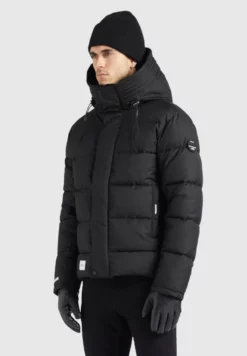 Besorgen 🥰 Khujo SAVOR - Winterjacke - Schwarz, Herren 🌟