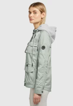 Auslauf 🥰 Khujo FLAMES - Leichte Jacke - Blassgrün, Damen 😍 -Khujo Exquisiter Laden be53c232e33e41baa5ec75607bfe74b0