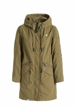 Billig 🥰 Khujo NEPHELE - Parka - Khaki, Damen 👏 -Khujo Exquisiter Laden be86e8e6e2a34426bc8294106fbe8d1d