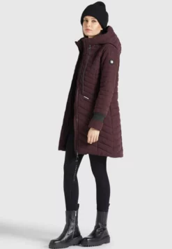 Brandneu 🔔 Khujo TOOTS PEACHED - Wintermantel - Weinrot, Damen 🔔 -Khujo Exquisiter Laden c0be2afc72ee41ccb6be97111b78a77e